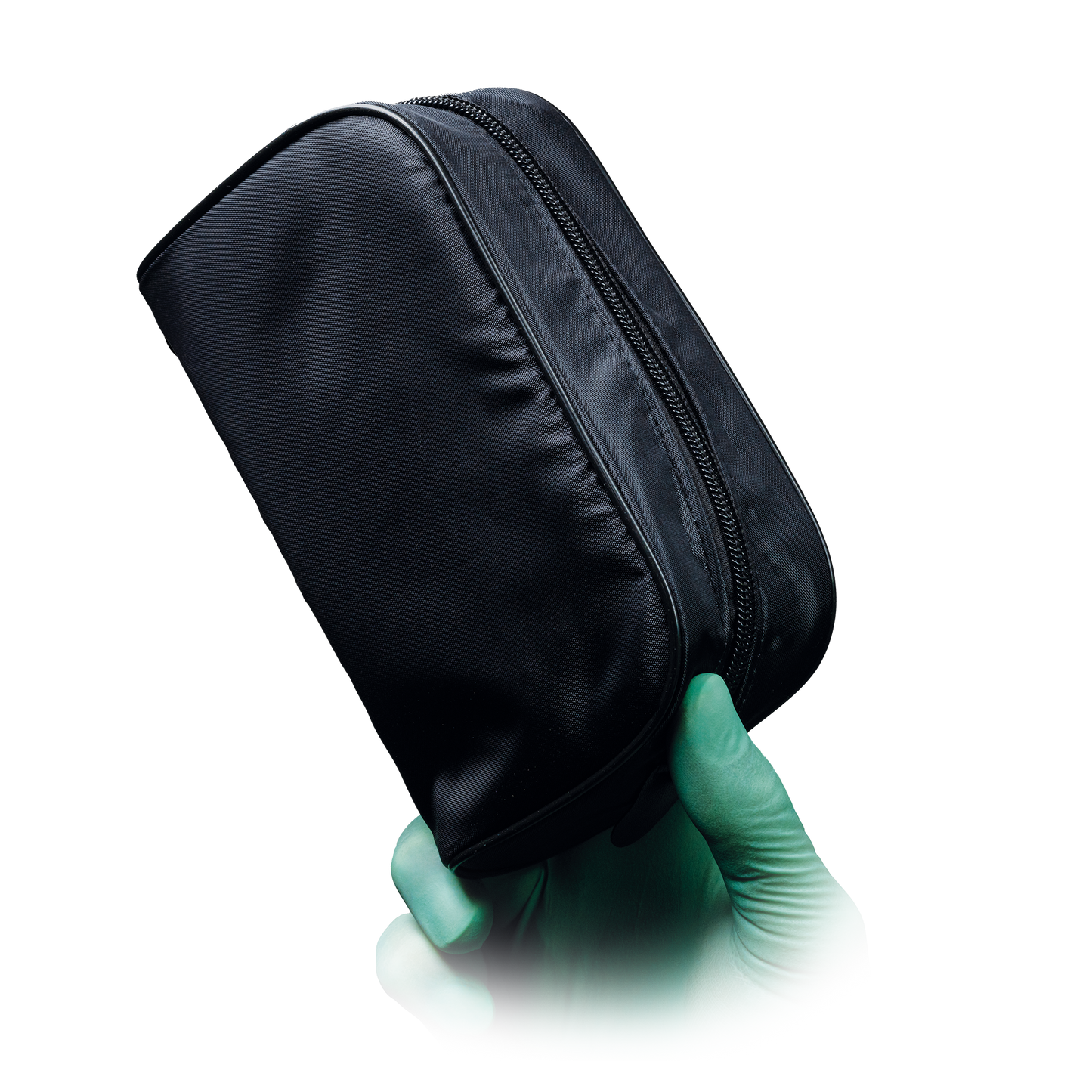 Oberarm Aneroid Blutdruckmessgerät, schwarz, Manschette mit Bügelring, Med-Comfort