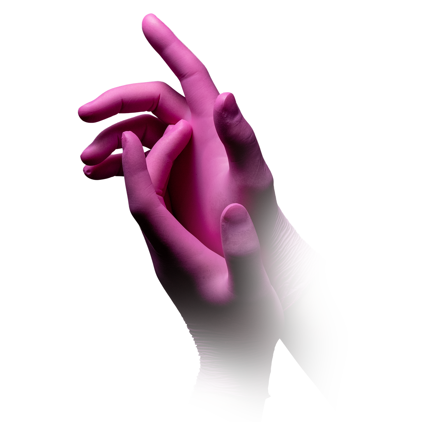 Nitrilhandschuhe, magenta, pink, puderfrei, Style Grenadine by Med-Comfort