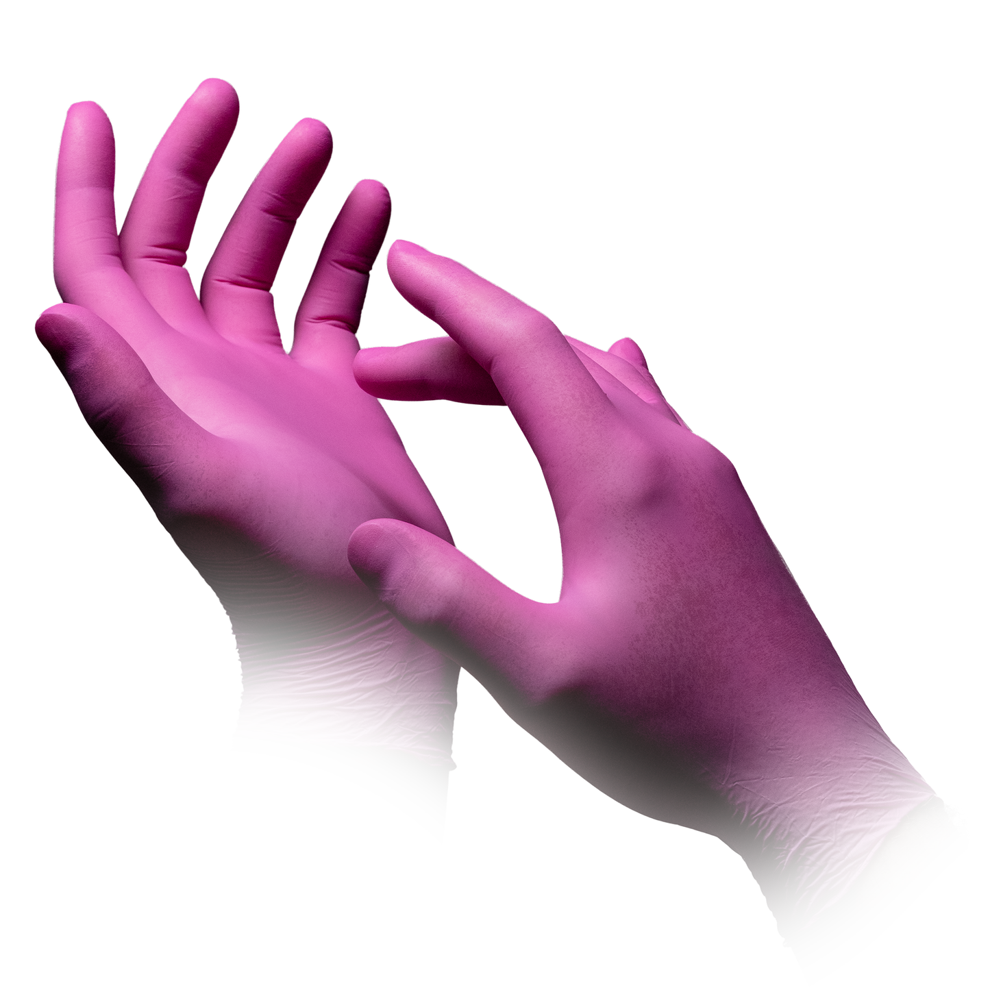 Nitrilhandschuhe, magenta, pink, puderfrei, Style Grenadine by Med-Comfort