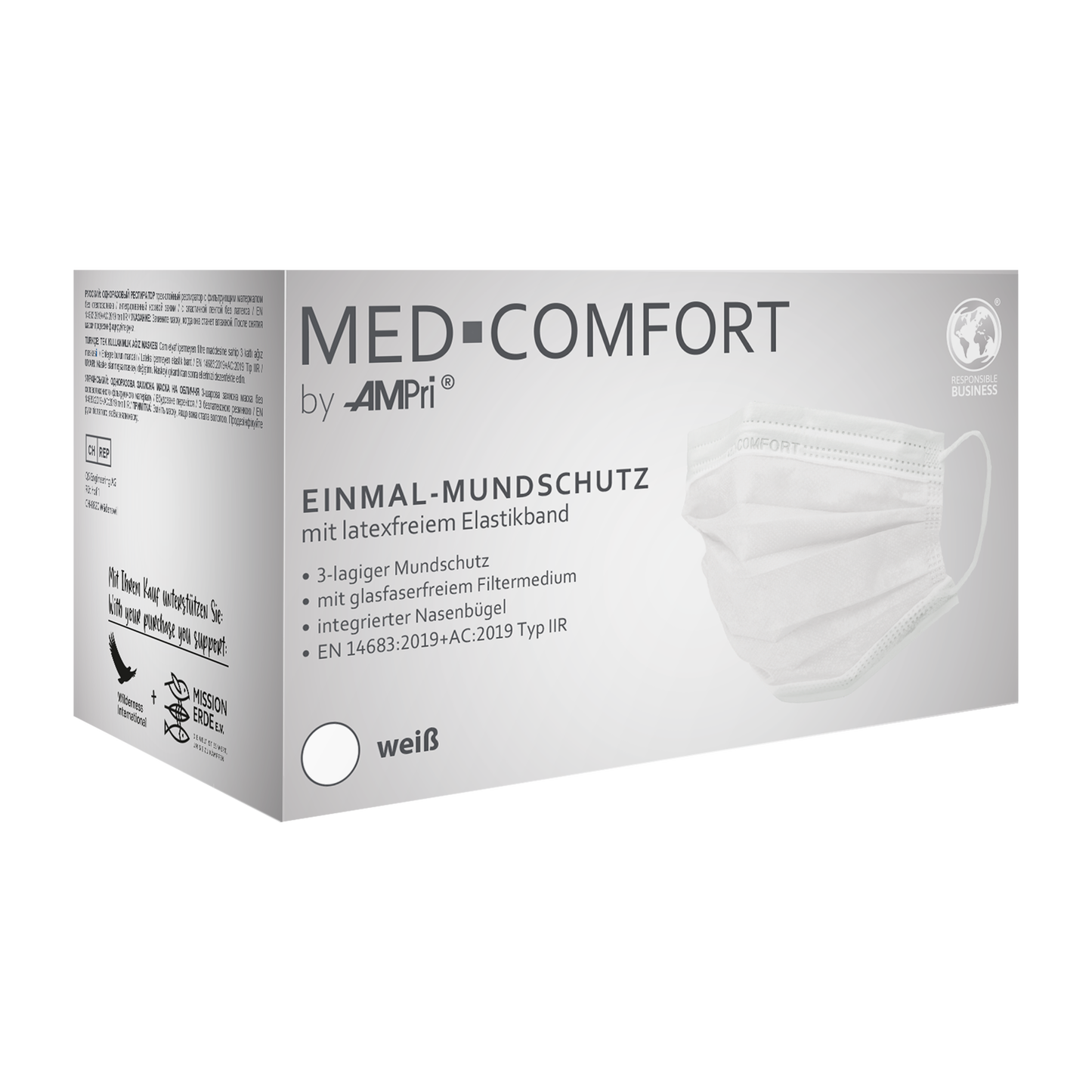 OP Maske, Typ IIR, Med-Comfort