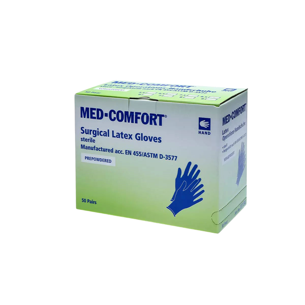 OP-Handschuhe, Latex Einmalhandschuhe, Med-Comfort