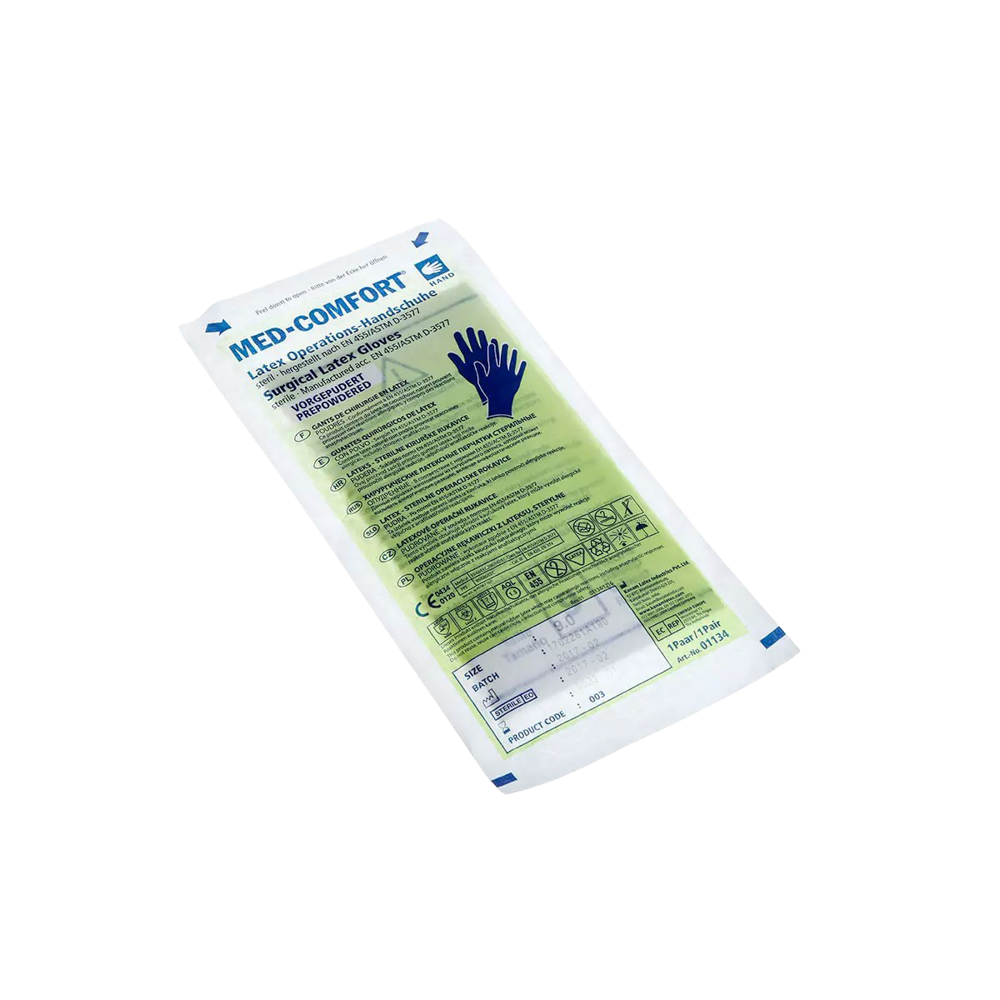 OP-Handschuhe, Latex Einmalhandschuhe, Med-Comfort