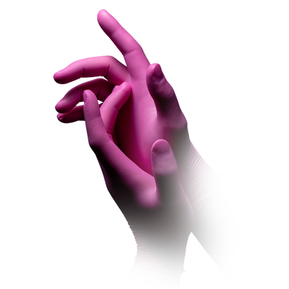 Nitrilhandschuhe, magenta, pink, puderfrei, Style Grenadine by Med-Comfort