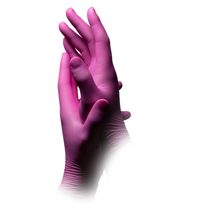 Nitrilhandschuhe, magenta, pink, puderfrei, Style Grenadine by Med-Comfort