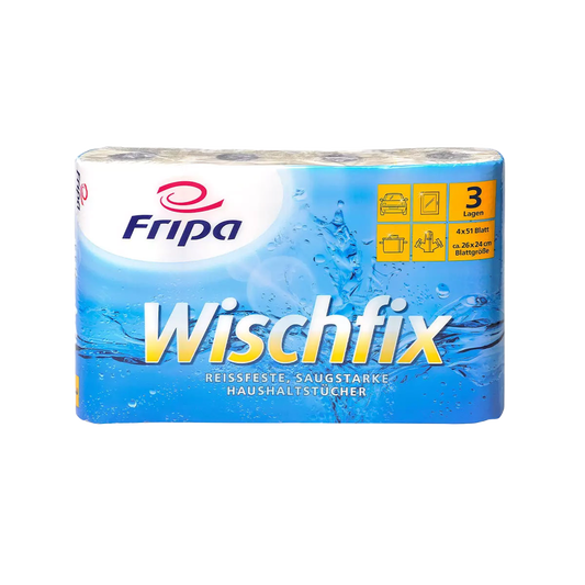 Küchenrollen, 3-lagig, weiß, wischfix