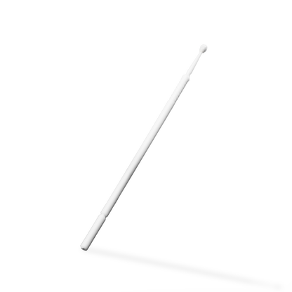 Einmal Mikroapplikatoren, 10cm, weiß, superfine, Kunststoff, Nylon, Med-Comfort