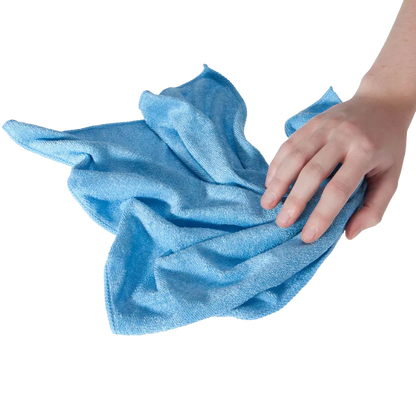 Mikrofasertuch, Farbe rot, 40 x 40 cm, Clean-Comfort