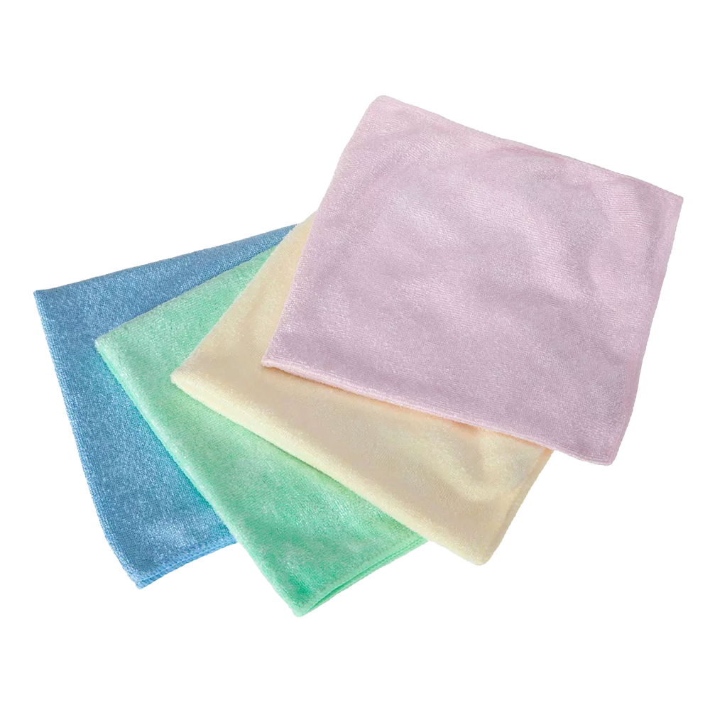 Mikrofasertuch, Farbe rot, 40 x 40 cm, Clean-Comfort