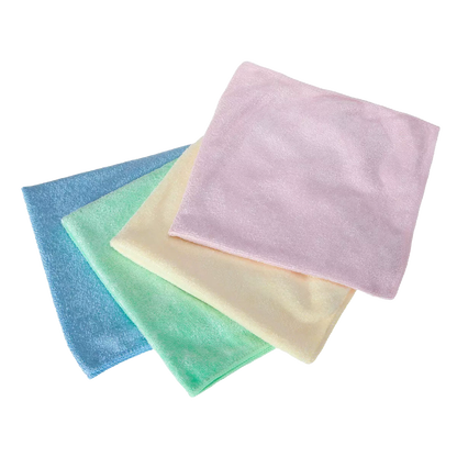 Mikrofasertuch, Farbe rot, 40 x 40 cm, Clean-Comfort